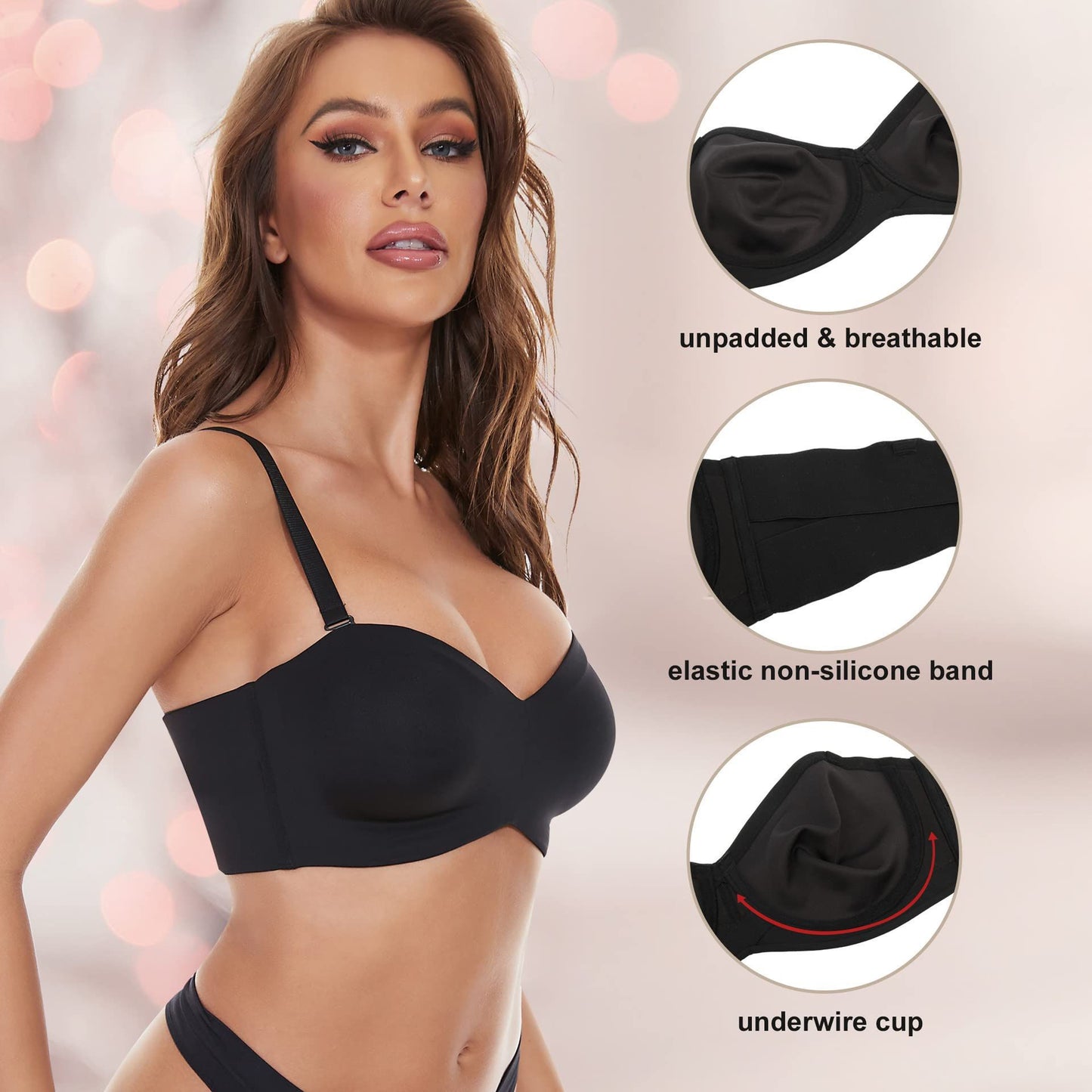 Silent Seamless Bra